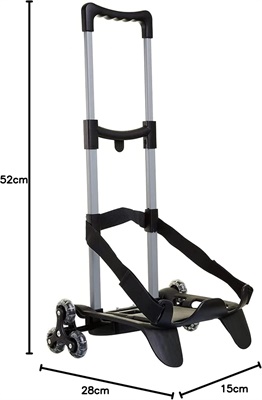 CARRELLO TROLLEY SEVEN BE BOX NERO 3 RUOTE  3C2032038-899