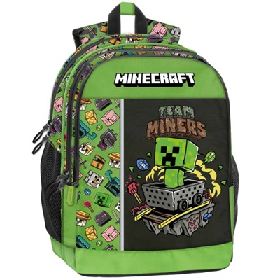 ZAINO ORGANIZZATO MASCOTS MINECRAFT        75959