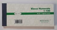 BLOCCO NUMERATO 1-100 6X13          2310 TQ10214