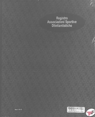 REGISTRO ASS.SPORTIVE DILETTANTISTICHE 310X245  0622