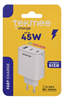 CARICATORE MULTIPLO TEKMEE 45W 3 PORTE A RICARICA VELOCE  41430337