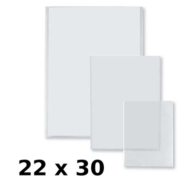 BUSTE TRASPARENTI PLASTICA 22X30                652230