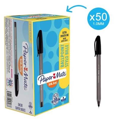 PENNA A SFERA INKJOY 100 1MM NERO   PAPER MATE S0957120 50PZ.