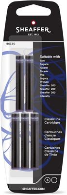 REFILL CARTUCCE SHEAFFER NERO 96330