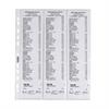 BUSTE PORTA SCONTRINI FISCALI 7X30 01039050
