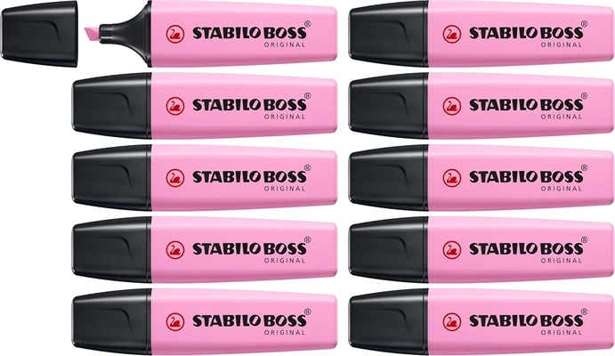 EVIDENZIATORE STABILO PASTEL FUCSIA FREDDO         70/158