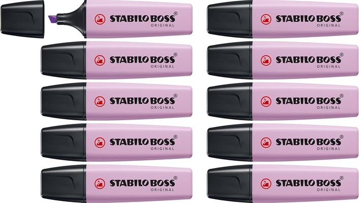 EVIDENZIATORE STABILO PASTEL LILLA GLICINE 70/155