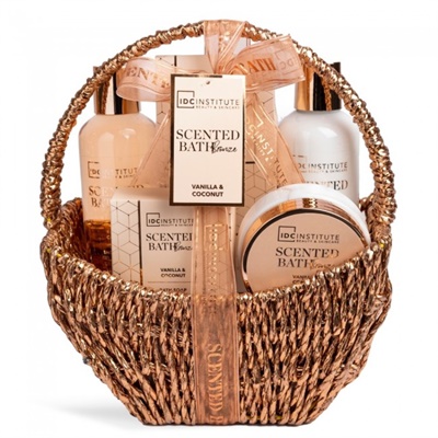 CESTO REGALO SAPONI BRONZO          12136