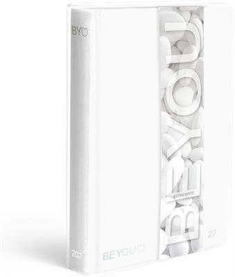 DIARIO BE YOU EXTRA WHITE EASY 12,5X16,5 2027        BE9BU000