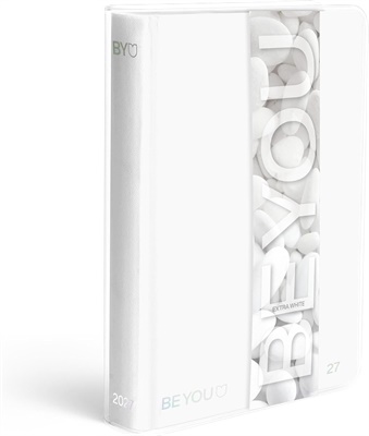 DIARIO BE YOU EXTRA WHITE EASY 12,5X16,5 2027        BE9BU000