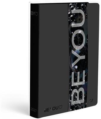 DIARIO BE YOU EXTRA BLACK EASY 12,5X16,5 2027    BE9BP000