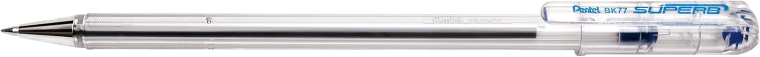 PENNA A SFERA SUPERB BLU 0.7MM PENTEL  BK77