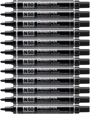 PENNARELLO PERMANENTE PENTEL N50 NERO