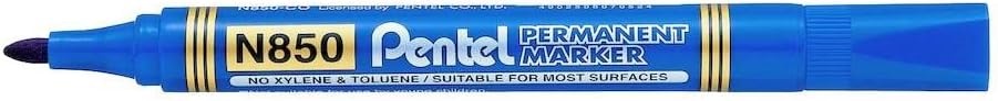PENNARELLI PERMANENTE MARKER PENTEL N850 BLU