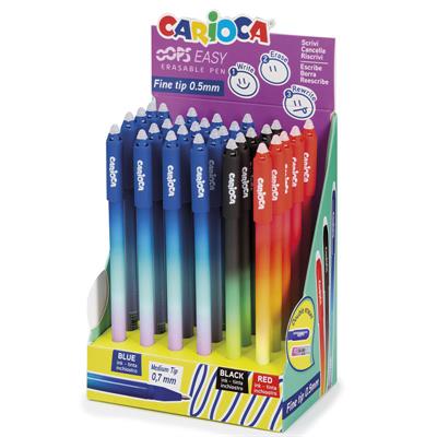 ESP.PENNE CANCELLABILI OOPS EASY CARIOCA 30PZ   41046