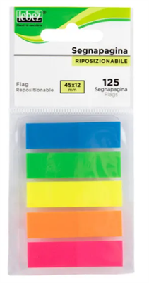 SEGNAPAGINE FLAG 45X12 125PZ LEBEZ    21050