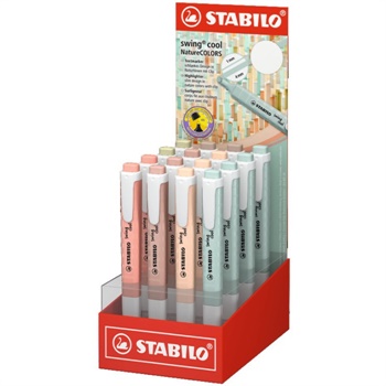 ESP.EVIDENZIATORI STABILO SWING NATURE 16PZ 275/16-9