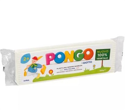 PLASTILINA GIOTTO PONGO 350GR BIANCO 603507