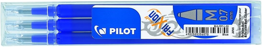 REFILL PENNA PILOT FRIXION BALL BLU 3PZ 6657