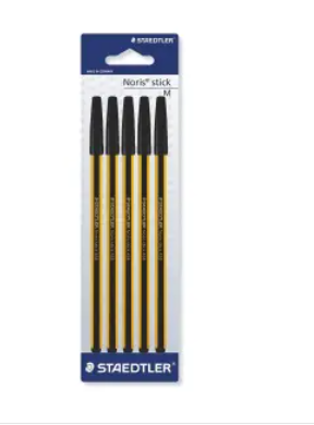 BLISTER PENNE NORIS NERO 5PZ        434M9BK5I