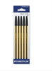 BLISTER PENNE NORIS NERO 5PZ        434M9BK5I