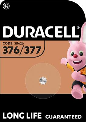 BATTERIE BOTTONE DURACELL 376/377   DU85