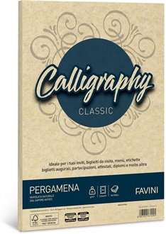 CARTA CALLIGRAPHY FAVINI CREMA A4 90GR 50FF A692204