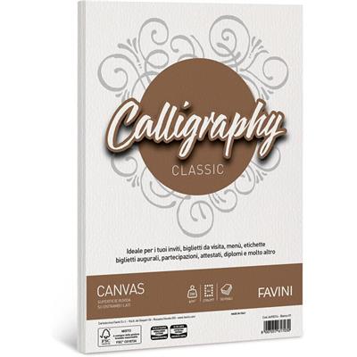 CARTA FABRIANO CALLIGRAPHY BIANCO A4 200GR   A690314