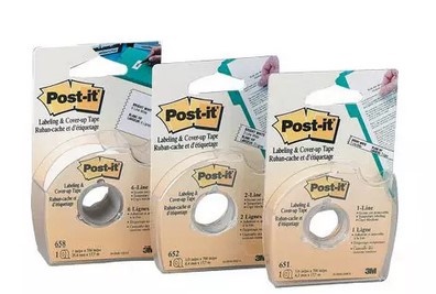 POST-IT COVER-UP CORRETTORE A NASTRO 3M 25 MMX17,7M 39138