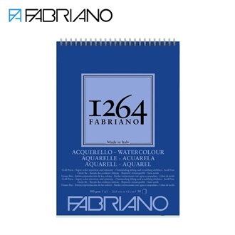 BLOCCO FABRIANO SCHIZZI A4 300GR ACQUERELLO  19100649