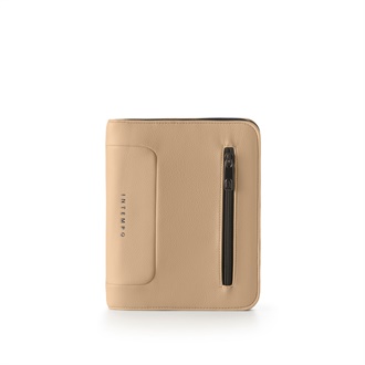 AGENDA 15X21 CON ZIP INTEMPO GATE FEMME BEIGE 7837GAF27