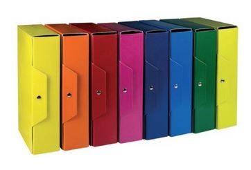CARTELLE PROGETTI DR.8 CM ASSORTITE  4119