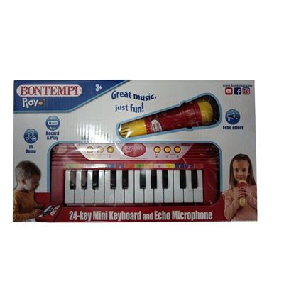 TASTIERA GIOCATTOLO BONTEMPI CON MICROFONO    602101