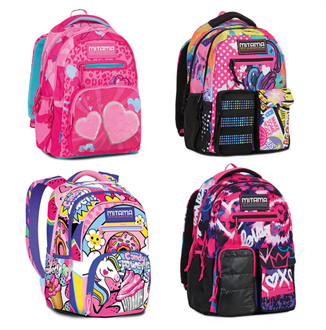 ZAINO PLUS GIRL FURRY PINK          64732