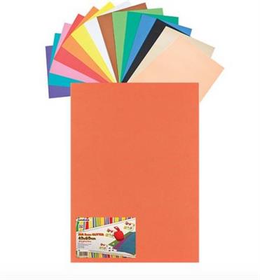 FOGLI GOMMA EVA 40X60 GIALLO 10F NIKOFFICE 23NIK151