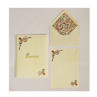 CARTA DA LETTERA FIORENZA 10/10 BUSTE E FOGLI 12X18 CL8000