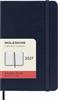 AGENDA MOLESKINE A6 BLU RIGIDA 12M