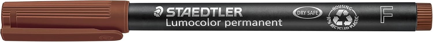 PENNARELLO LUMOCOLOR STAEDTLER MARRONE 7 FINE 318F