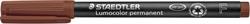 PENNARELLO LUMOCOLOR STAEDTLER MARRONE 7 FINE 318F