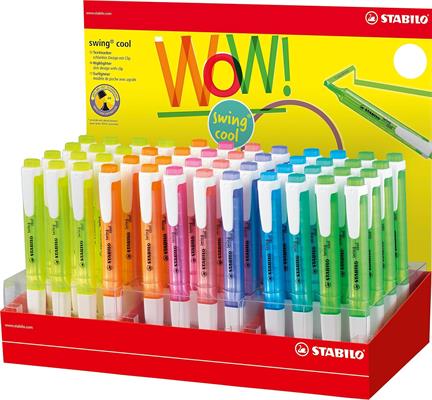 ESP.48 EVIDENZIATORI STABILO SWING COOL FLUO    275/48-1