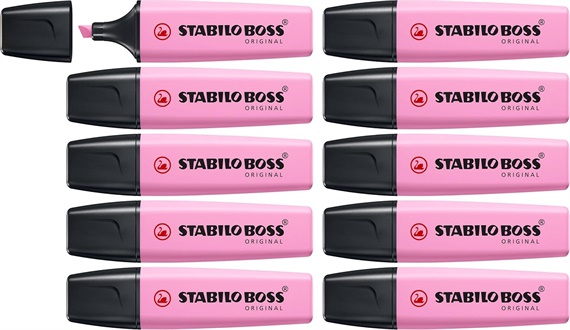 EVIDENZIATORE STABILO PASTEL FUCSIA FREDDO         70/158