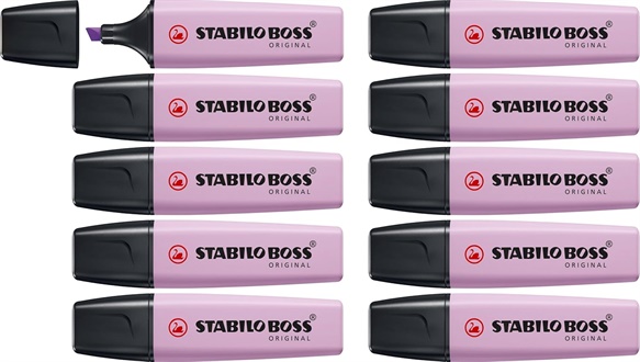 EVIDENZIATORE STABILO PASTEL LILLA GLICINE 70/155