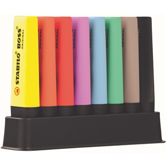 EVIDENZIATORE STABILO BOSS 8PZ      IT7008-1