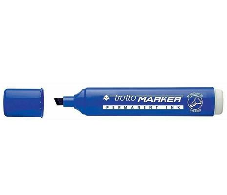 PENNARELLO TRATTO MARKER PUNTA SCALPELLO BLU 840001