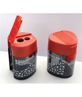 TEMPERAMATITE CONTENITORE STAEDTLER 2 FORI       512188