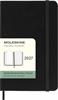 AGENDA SETTIMANALE MOLESKINE POCKET NERO   RIGIDA