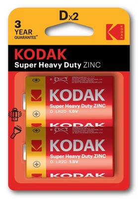 BATTERIA TORCIA KODAK 1,5 VOLT 2PZ  KB4000