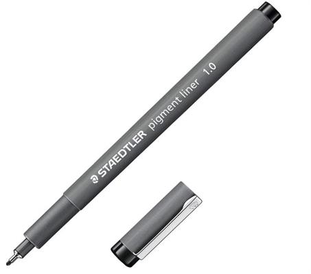 PENNARELLI STAEDTLER PIGMENT LINER  TRATTO 1MM NERO 30810-904