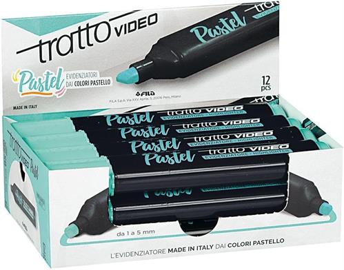 EVIDENZIATORE TRATTO VIDEO PASTELLO VERDE        833518