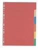 DIVISORI COLORATI FAVORIT A4 6 POSIZIONI   100204883